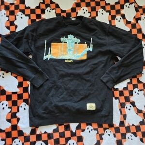 Logic No‎ Pressure crew neck 2XL rapper black sweater long sleeve mens unisex